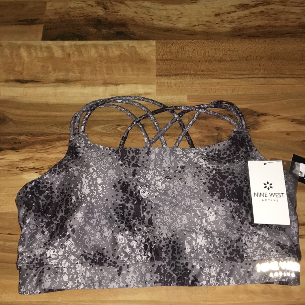 NWT Nine West Active Padded Sports Bra
